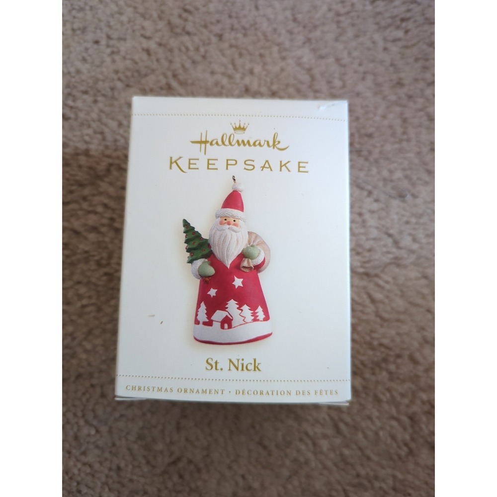 Hallmark Keepsake Ornament 2006 St. Nick Orig Box